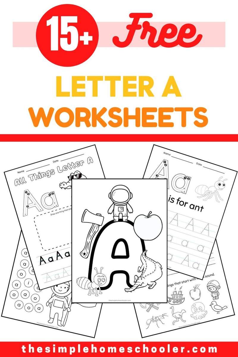 Letter A Preschool Printables Preschool Mom