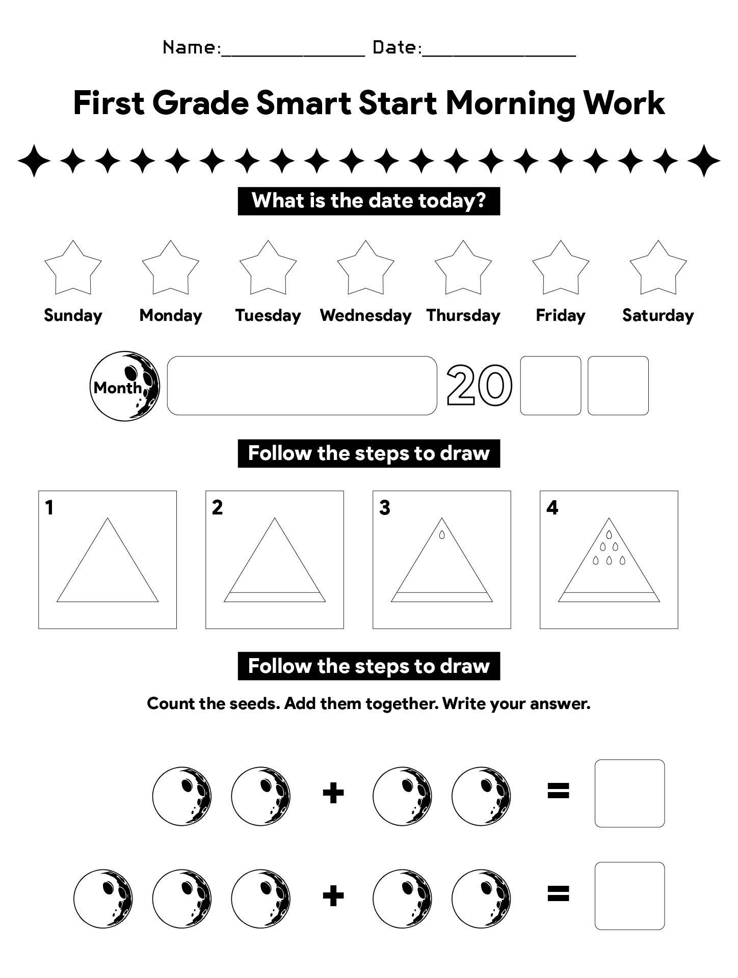 19 1st Grade Morning Worksheets Free PDF At Worksheeto 19 1st Grade Morning Worksheets Free PDF At Worksheeto