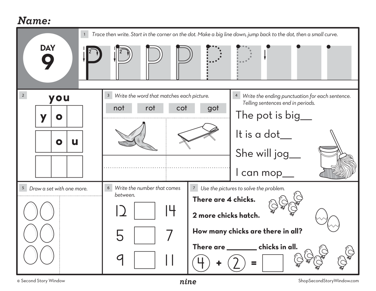 1st Grade Morning Work Term 1 Daily Math And ELA Spiral Review Second Story Window 19 1st Grade Morning Worksheets Free PDF At Worksheeto