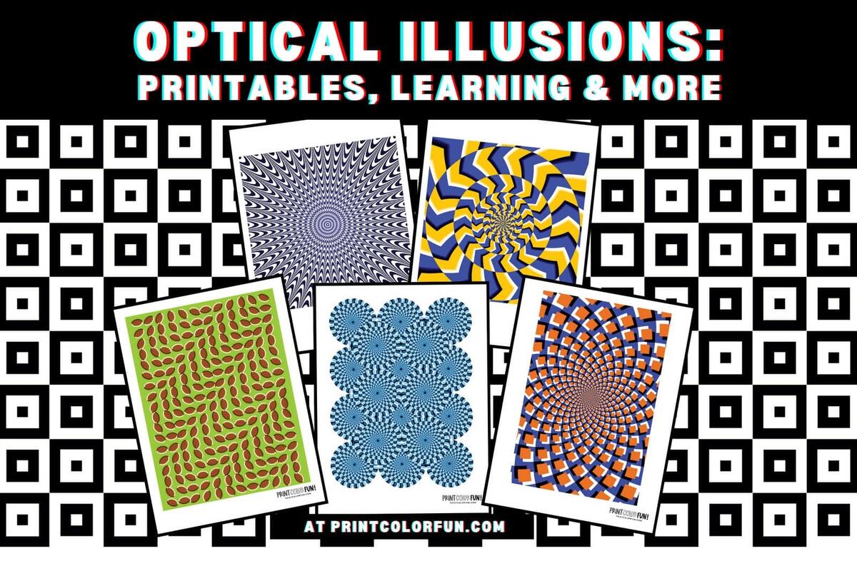 20 Amazing Optical Illusion Drawings How They Work Why They Can Make Learning Fun At PrintColorFun 20 Amazing Optical Illusion Drawings How They Work Why They Can Make Learning Fun At PrintColorFun