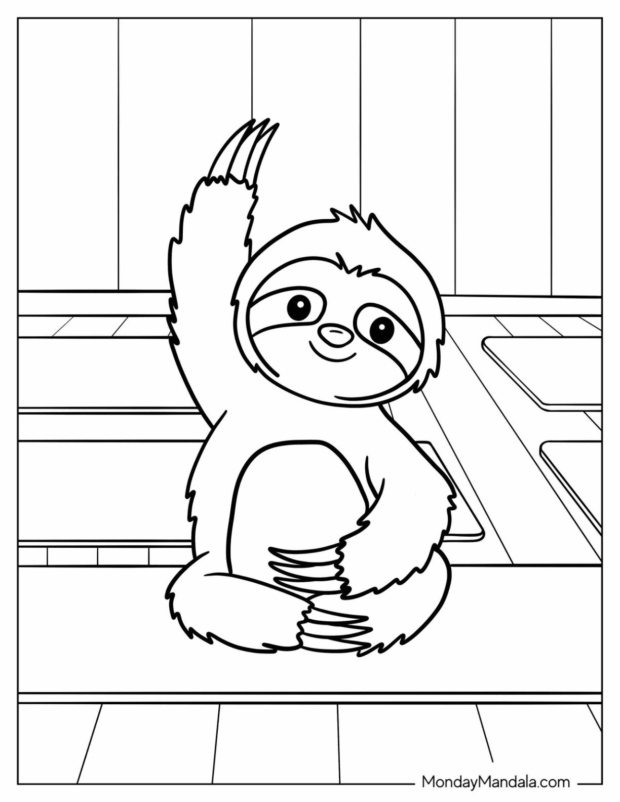 20 Yoga Coloring Pages Free PDF Printables Coloring Page Vector Illustration Stock Vector Illustration Of Children White 116881903