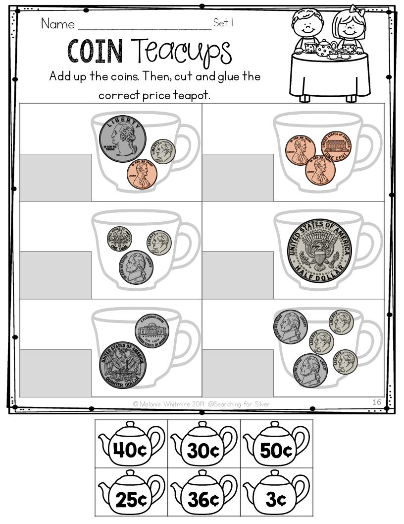 2nd Grade Money Math Made By Teachers