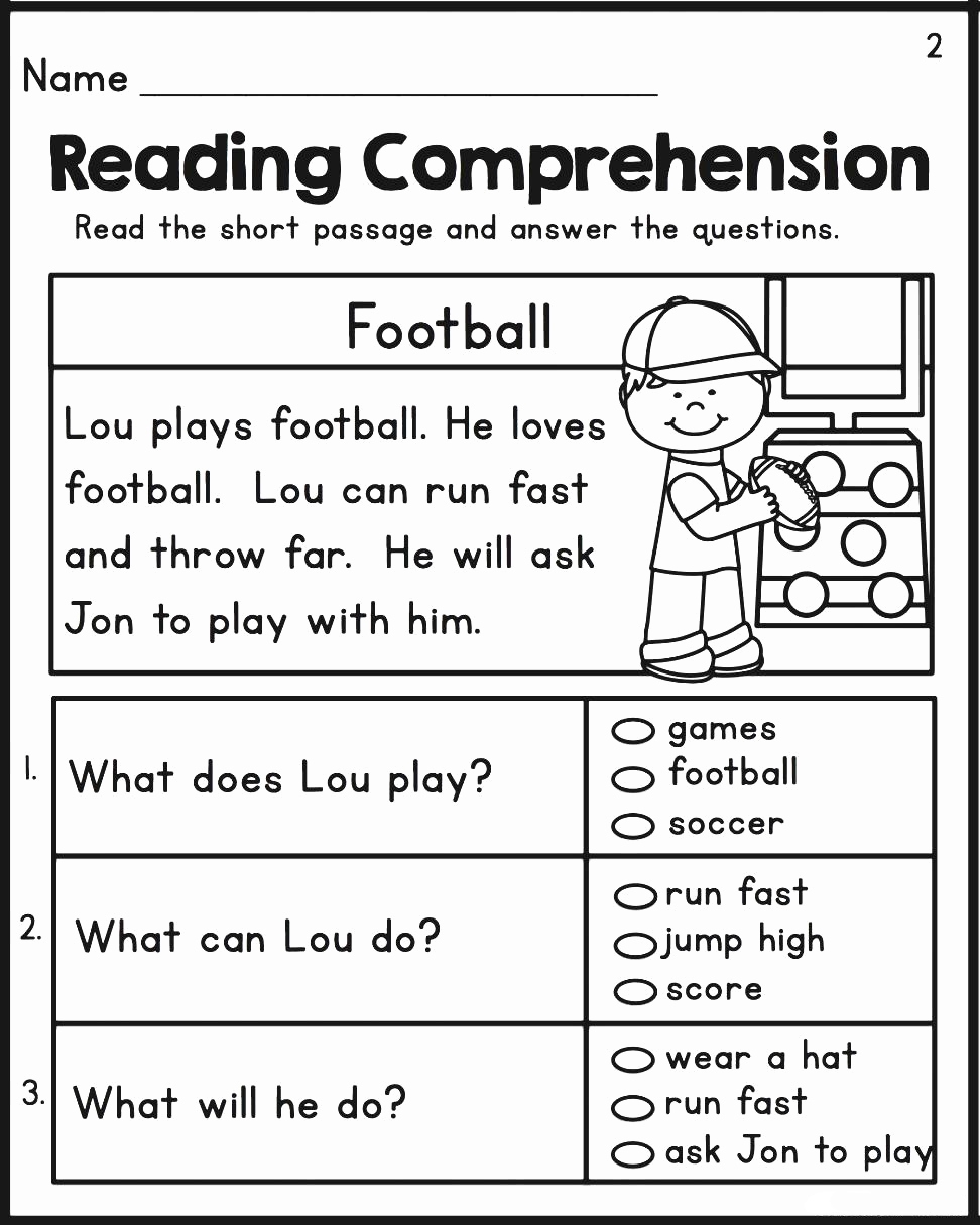 Second Grade Reading Worksheets Improve Fluency And Vocabulary
