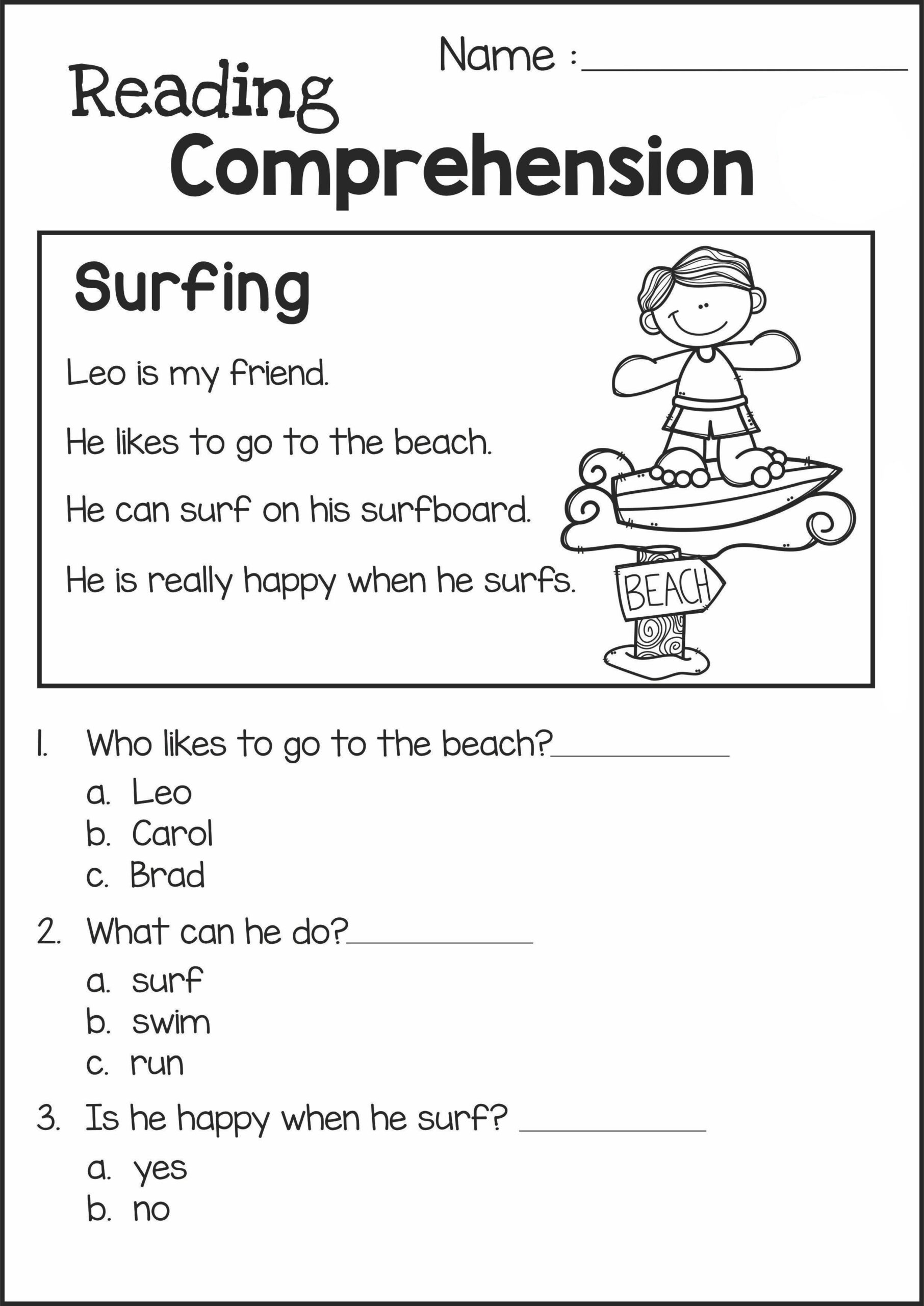 2nd Grade Reading Worksheets Best Coloring Pages For Kids Second Grade Reading Worksheets Improve Fluency And Vocabulary