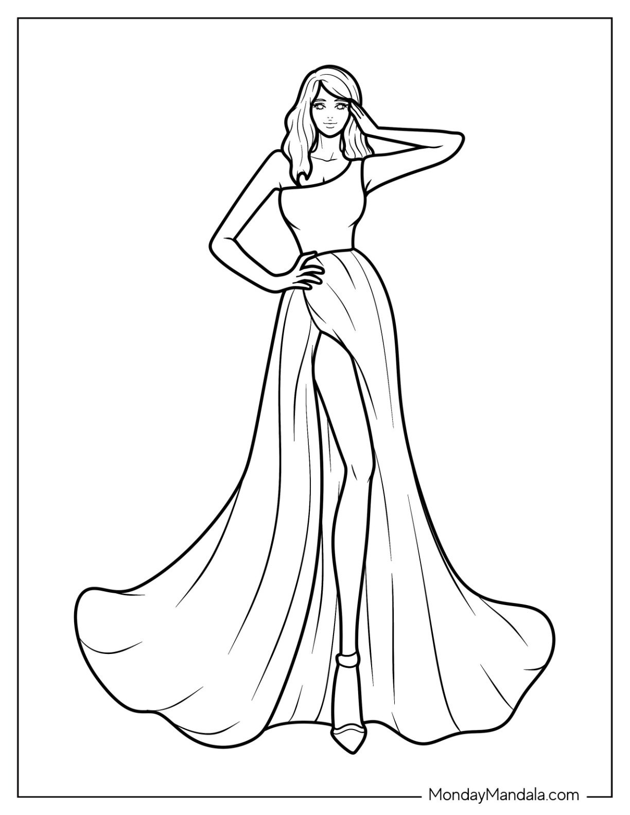 30 Fashion Coloring Pages Free PDF Printables 30 Fashion Coloring Pages Free PDF Printables