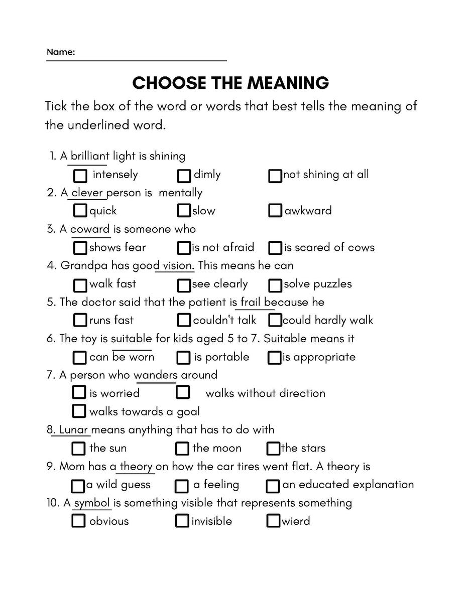 3rd Grade Vocabulary Worksheets Made By Teachers 3rd Grade Vocabulary Worksheets Made By Teachers