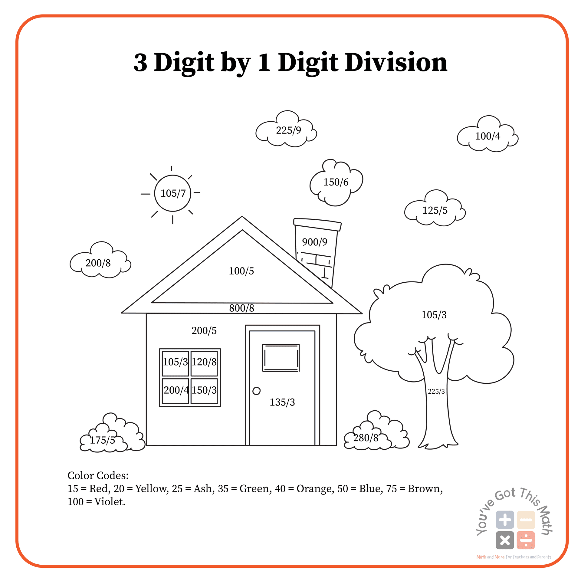5 Free Division Coloring Worksheets Fun Activities 5 Free Division Coloring Worksheets Fun Activities