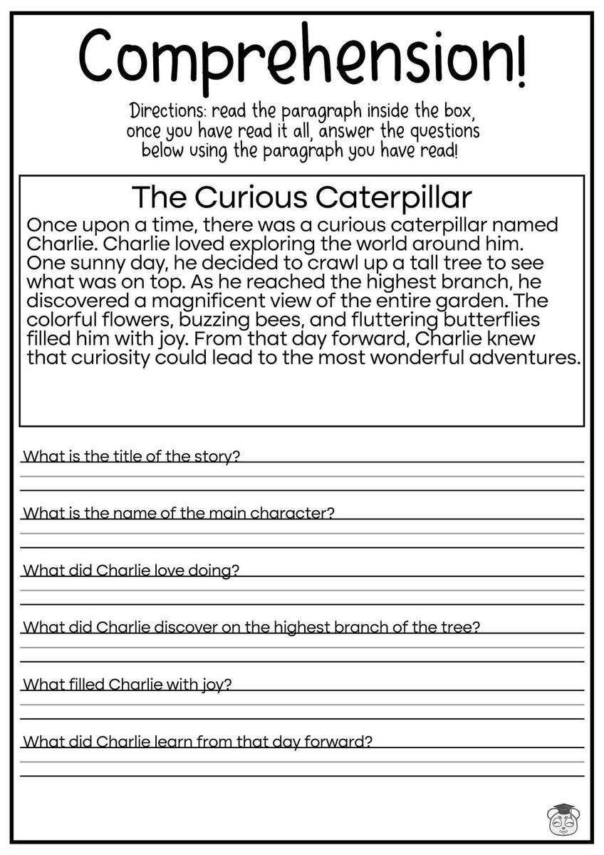 5 Printable Reading Comprehension English Worksheets Ages 4 7 KG1 To Grade 2 Etsy Israel 5 Printable Reading Comprehension English Worksheets Ages 4 7 KG1 To Grade 2 Etsy Israel