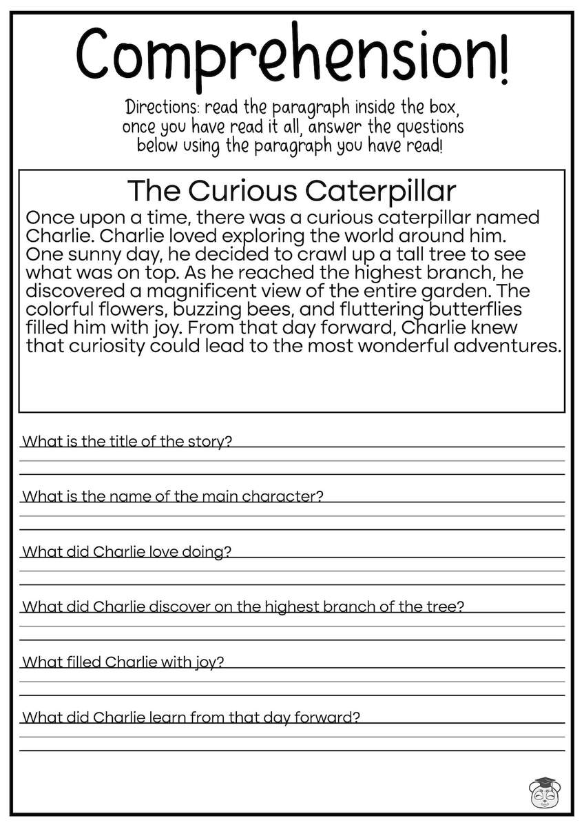 5 Printable Reading Comprehension English Worksheets Ages 4 7 KG1 To Grade 2 Etsy Israel 5 Printable Reading Comprehension English Worksheets Ages 4 7 KG1 To Grade 2 Etsy Israel