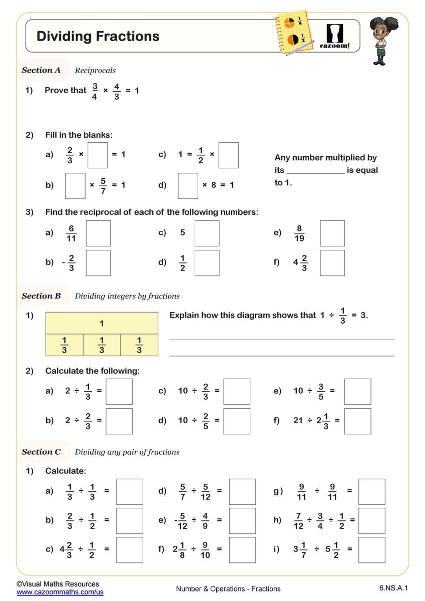 6th Grade Math Worksheets Printable PDF Worksheets Cazoom Math 6th Grade Algebra Worksheets