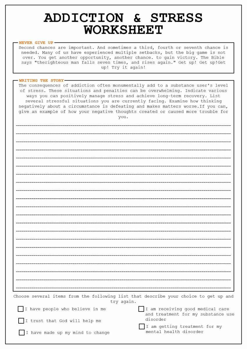 8 Drug Addiction Worksheets Printable Free PDF At Worksheeto Worksheets Library 8 Drug Addiction Worksheets Printable Free PDF At Worksheeto Worksheets Library