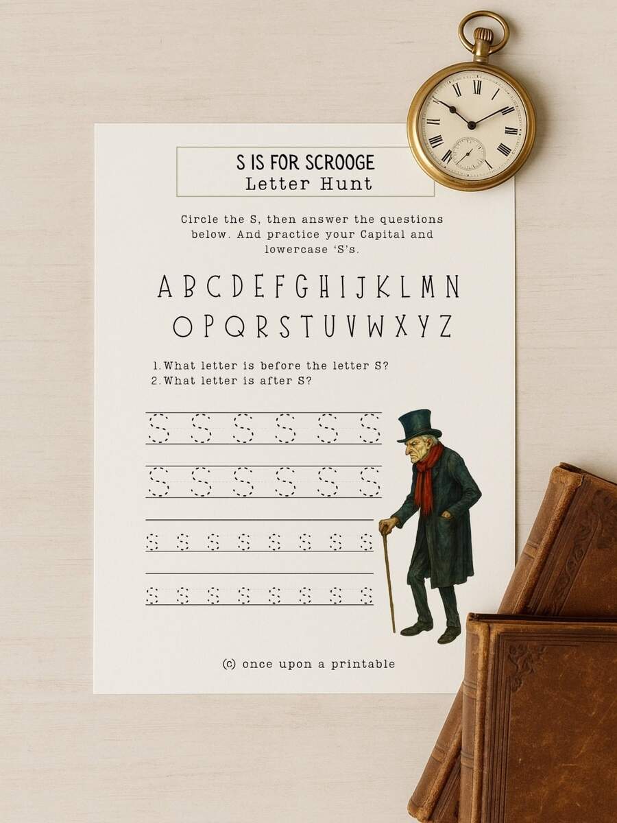 A Christmas Carol Worksheets Free Printables Once Upon A Printable A Christmas Carol Worksheets Free Printables Once Upon A Printable