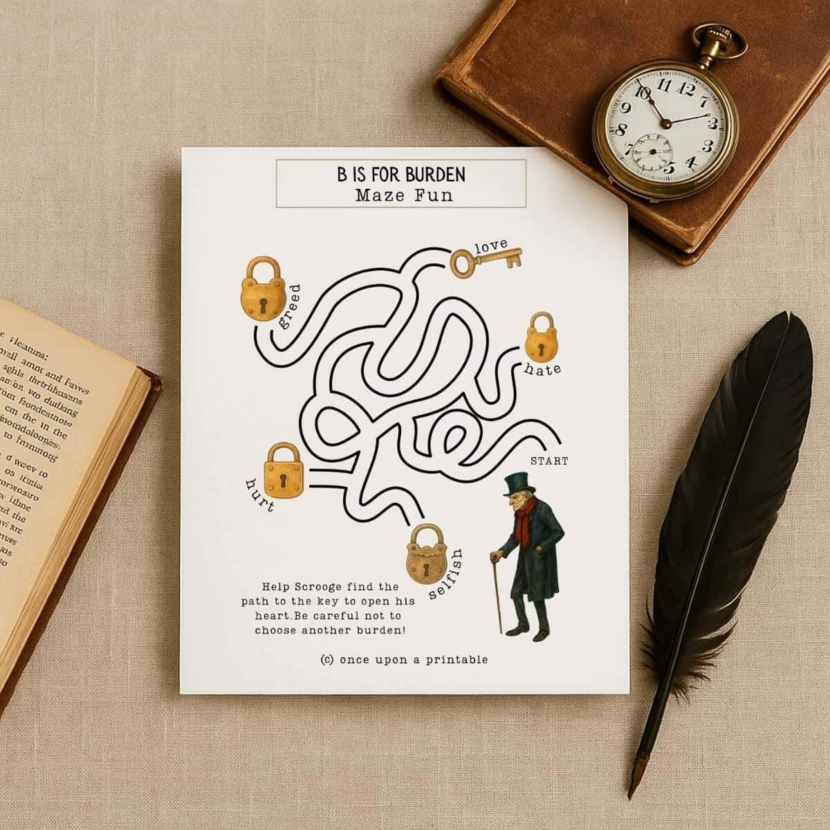 A Christmas Carol Worksheets Free Printables Once Upon A Printable A Christmas Carol Worksheets Free Printables Once Upon A Printable