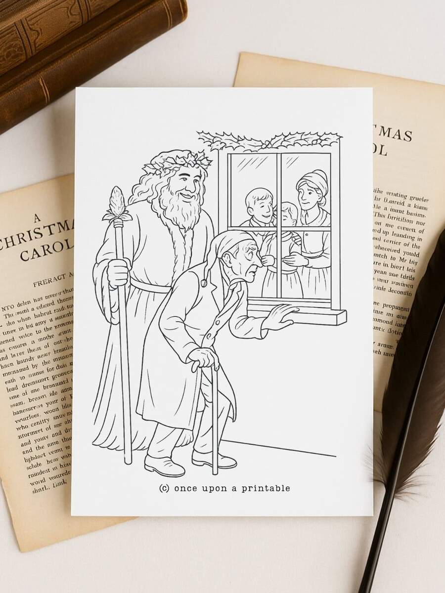 A Christmas Carol Worksheets Free Printables Once Upon A Printable