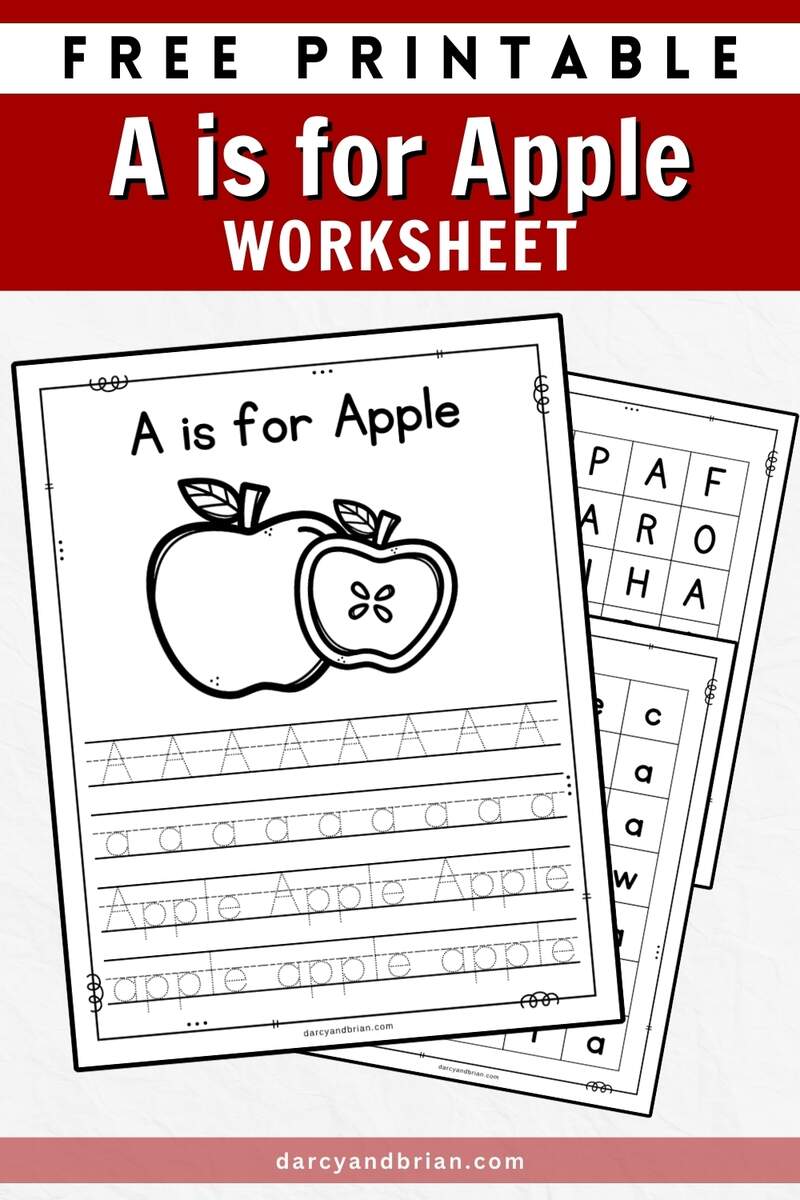 A Is For Apple Worksheet Free Preschool Printable A Is For Apple Worksheet Free Preschool Printable