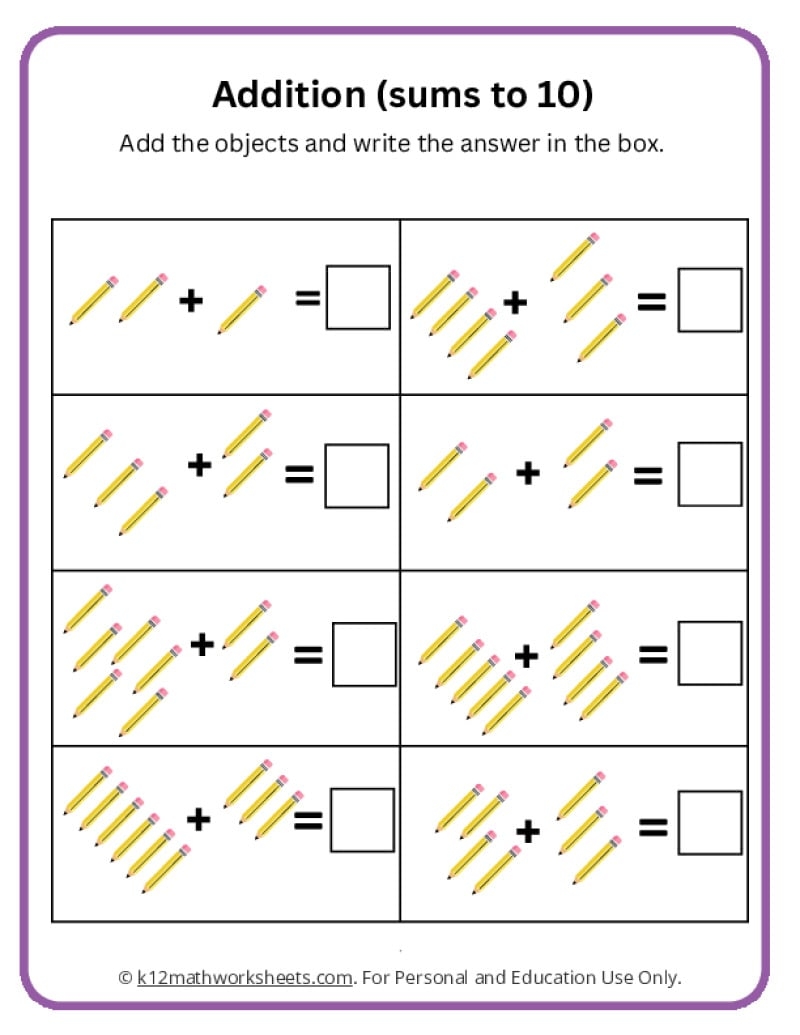 Addition And Subtraction Fact Family Worksheet Free Printable Digital PDF