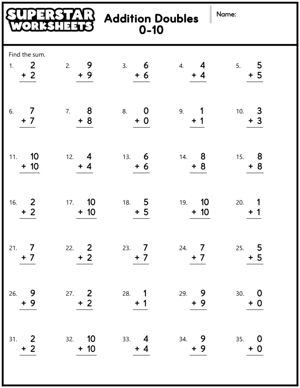 80 Adding 3 Single Digit Number Sums Addition Sums With Numbers 0 9 Preschool 2nd Grade Math Home Made By Teachers