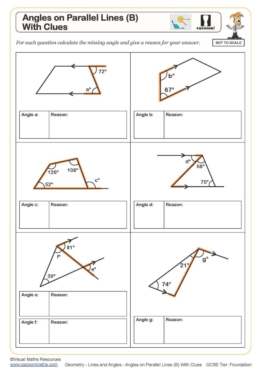 Algebraic Angles In Parallel Lines Worksheet Printable PDF Year 9 Geometry Worksheet Algebraic Angles In Parallel Lines Worksheet Printable PDF Year 9 Geometry Worksheet