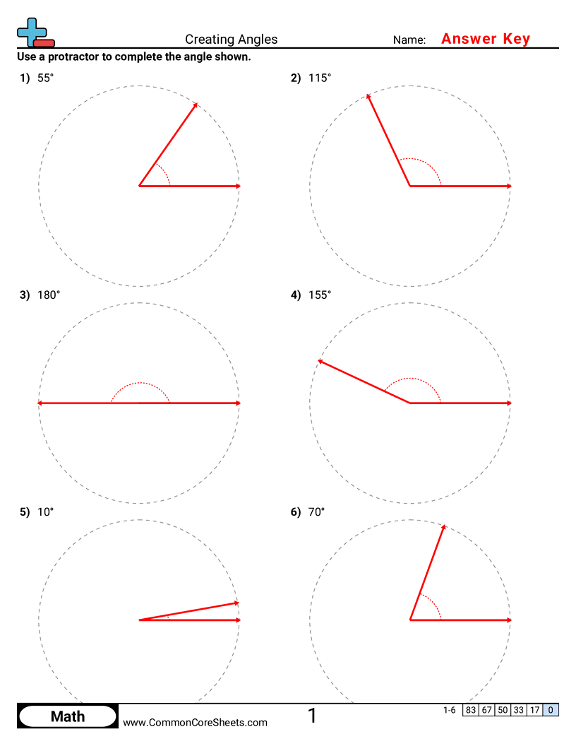 Angles Worksheets Angles Worksheets