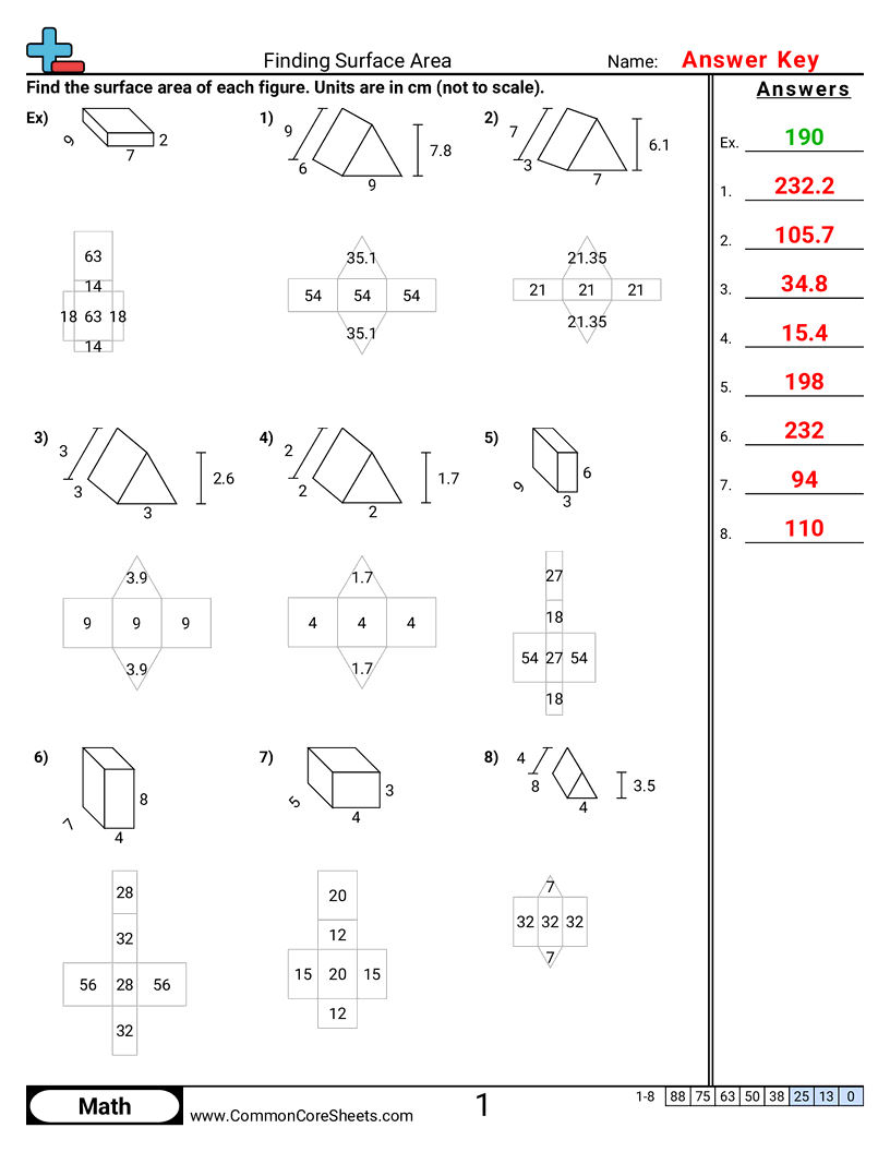Area Perimeter Worksheets Area Perimeter Worksheets