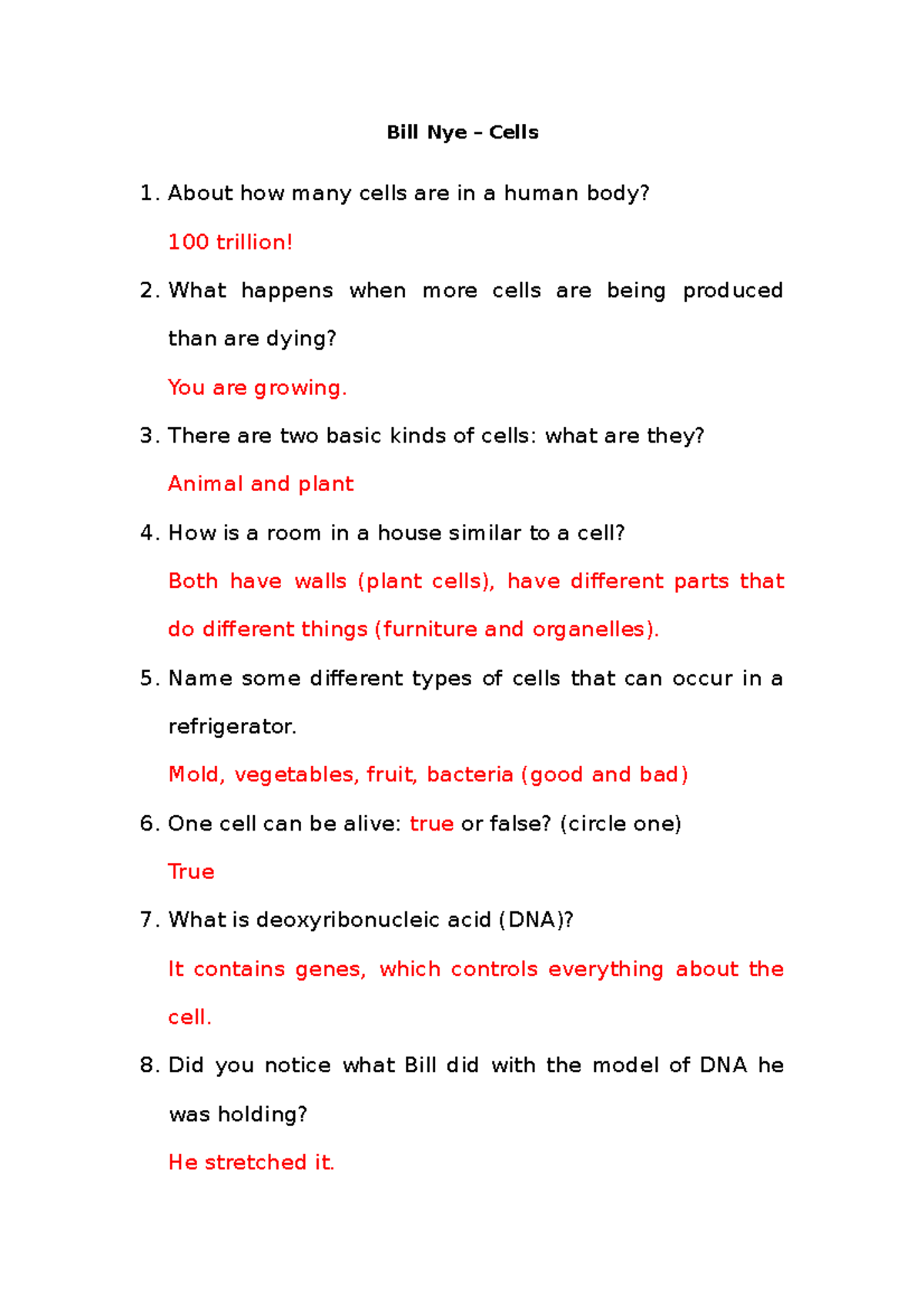 Bill Nye Cells Answer Key Key Concepts And Details Studocu Bill Nye Cells Answer Key Key Concepts And Details Studocu