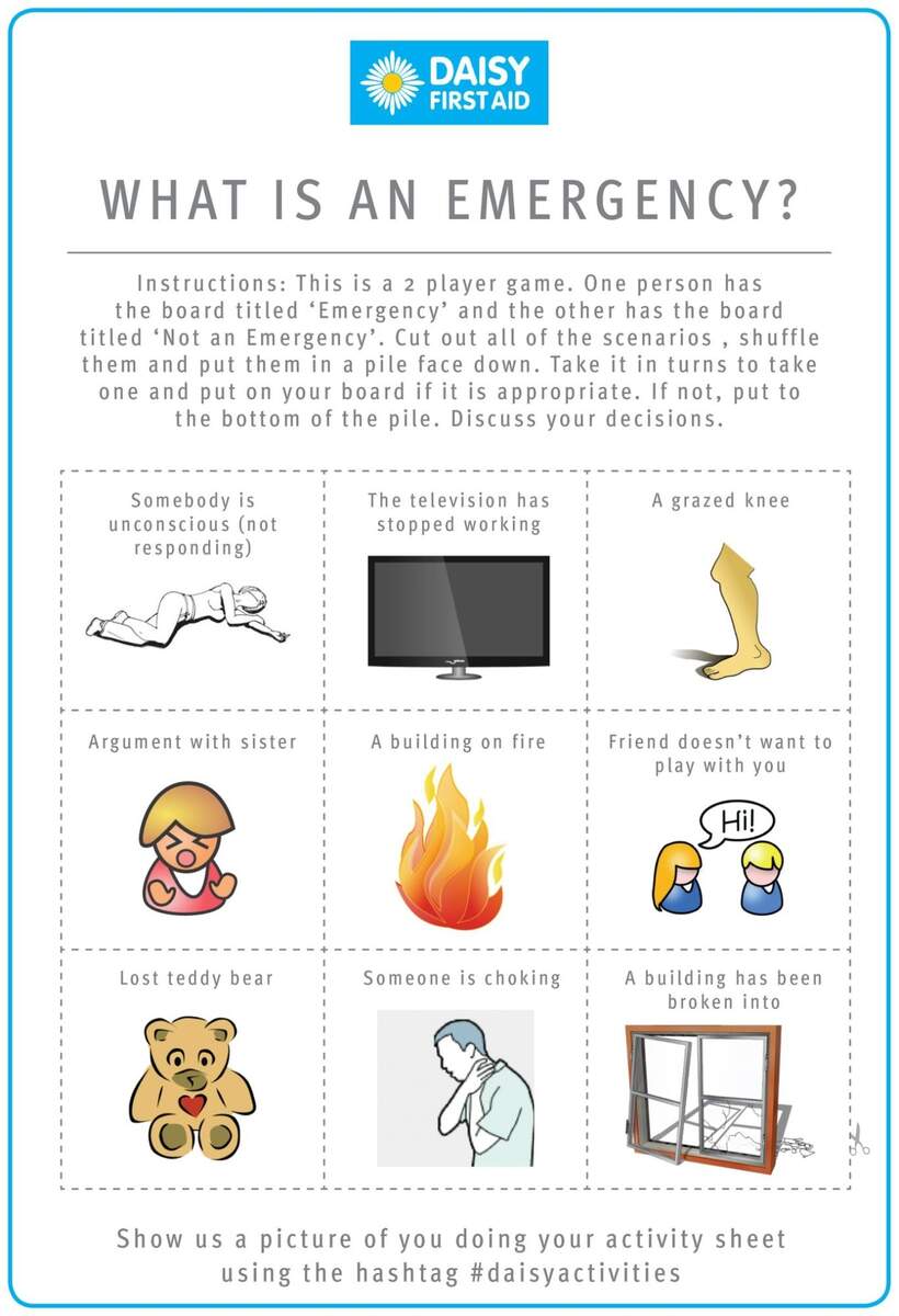 Buy First Aid Worksheet Deals Free Kids Activity Sheets Daisy First Aid Malawipost Post