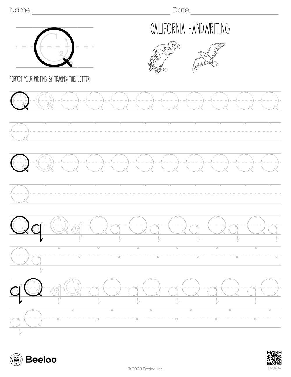 California Themed Word Tracing Worksheets Beeloo Printable Crafts And Activities For Kids California Regions Activity Made By Teachers