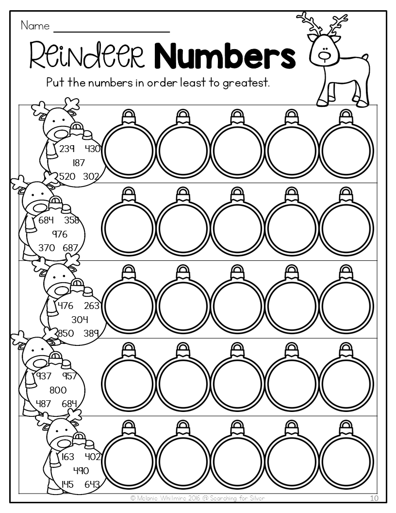 Christmas Printables 2nd Grade Made By Teachers