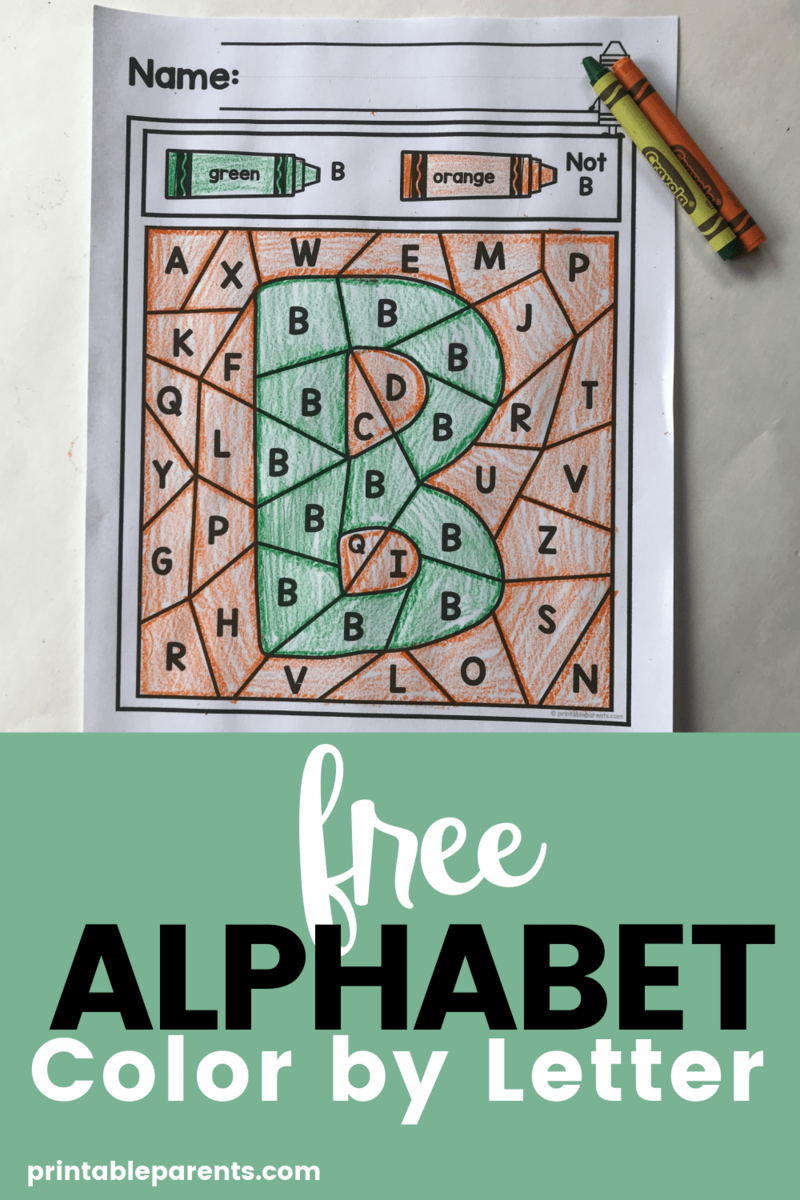 Color By Letter Worksheets Printable Parents Color By Letter Worksheets Printable Parents