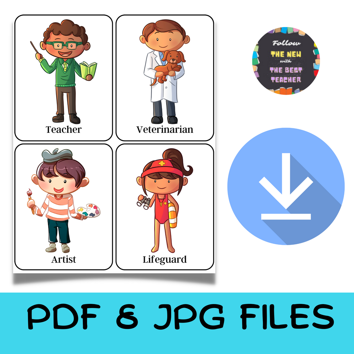 Community Helpers Flashcards Labor Day Flashcards English Vocabulary Cards Made By Teachers