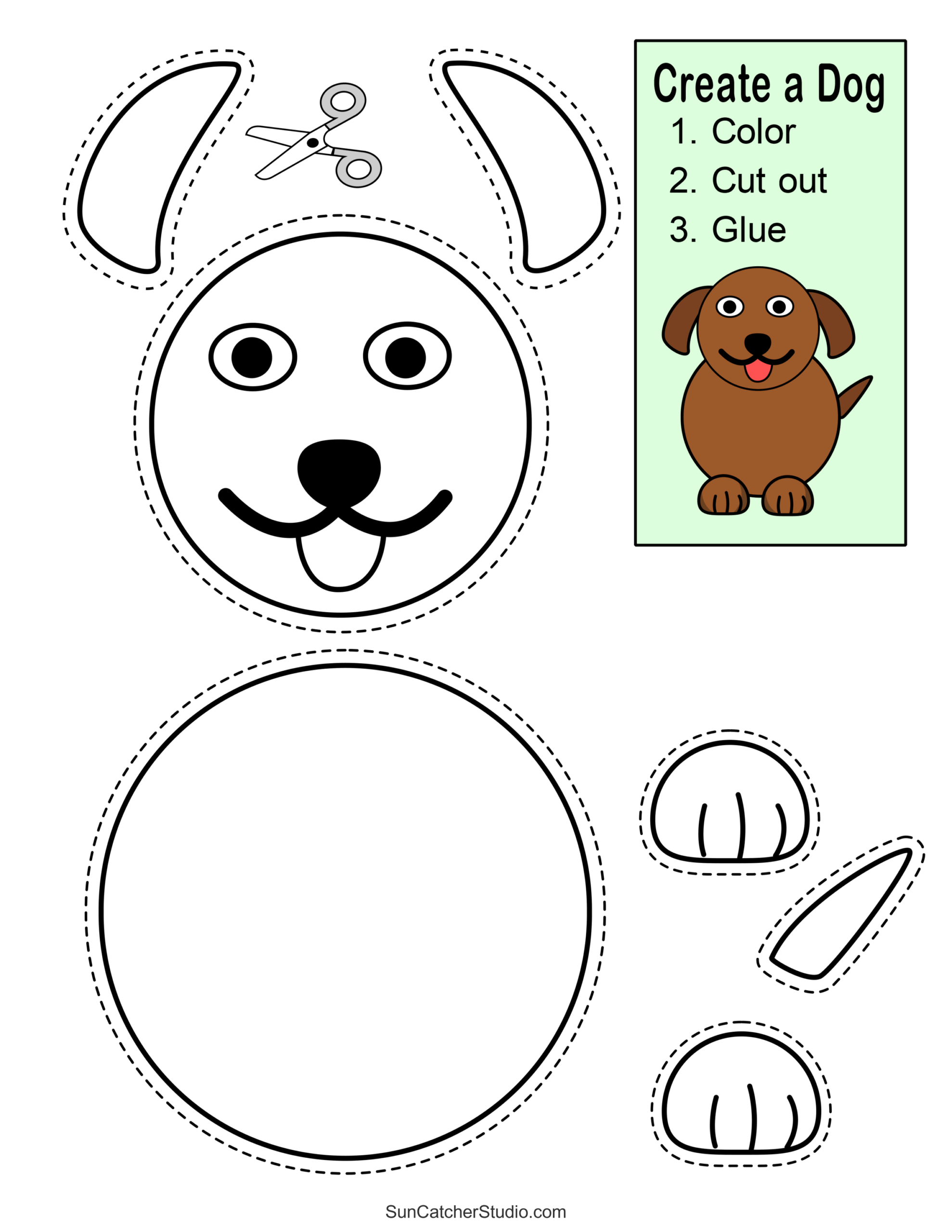 Cut And Paste Worksheets Printable Activities For Kids Free Printables Lettering SVG Files Tools Apps Beginning Blends Cut Paste Made By Teachers