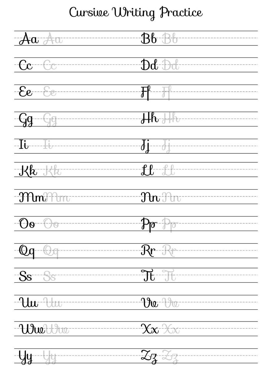 Discover 11 Impressive Writing And Cursive Handwriting Practice Ideas On This Pinterest Board Cursive Writing Practice Sheets Cursive Writing Worksheets Cursive Handwriting Worksheets And More