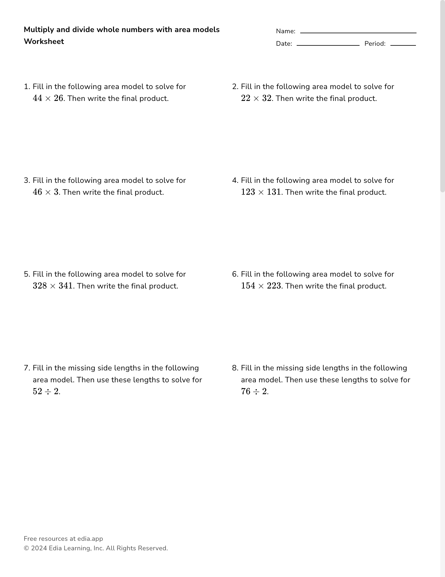 Year 9 Expanding Brackets Worksheets PDF Printable Worksheets