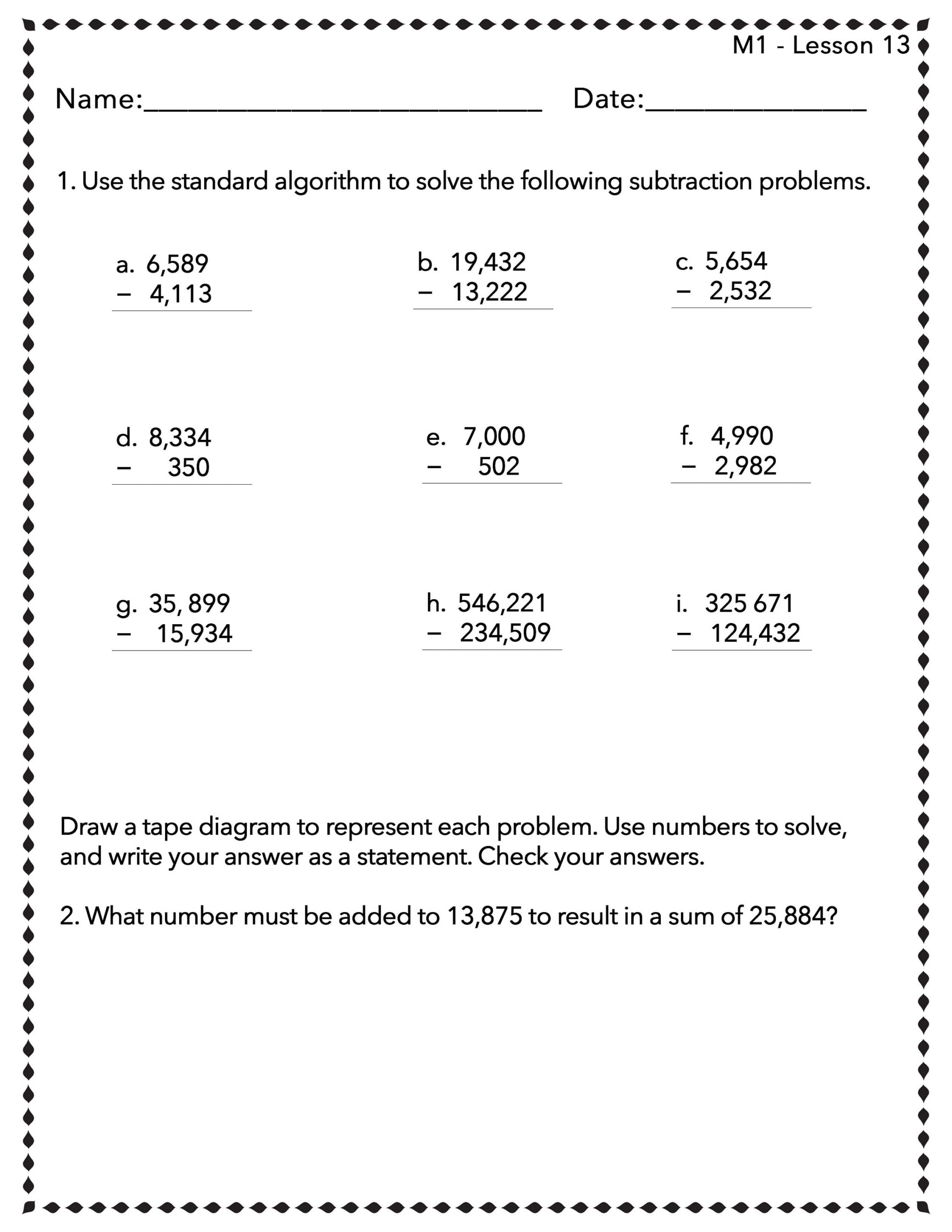 Eureka Math Engage NY Extra Worksheets For 4th Grade BUNDLE All Worksheets Library
