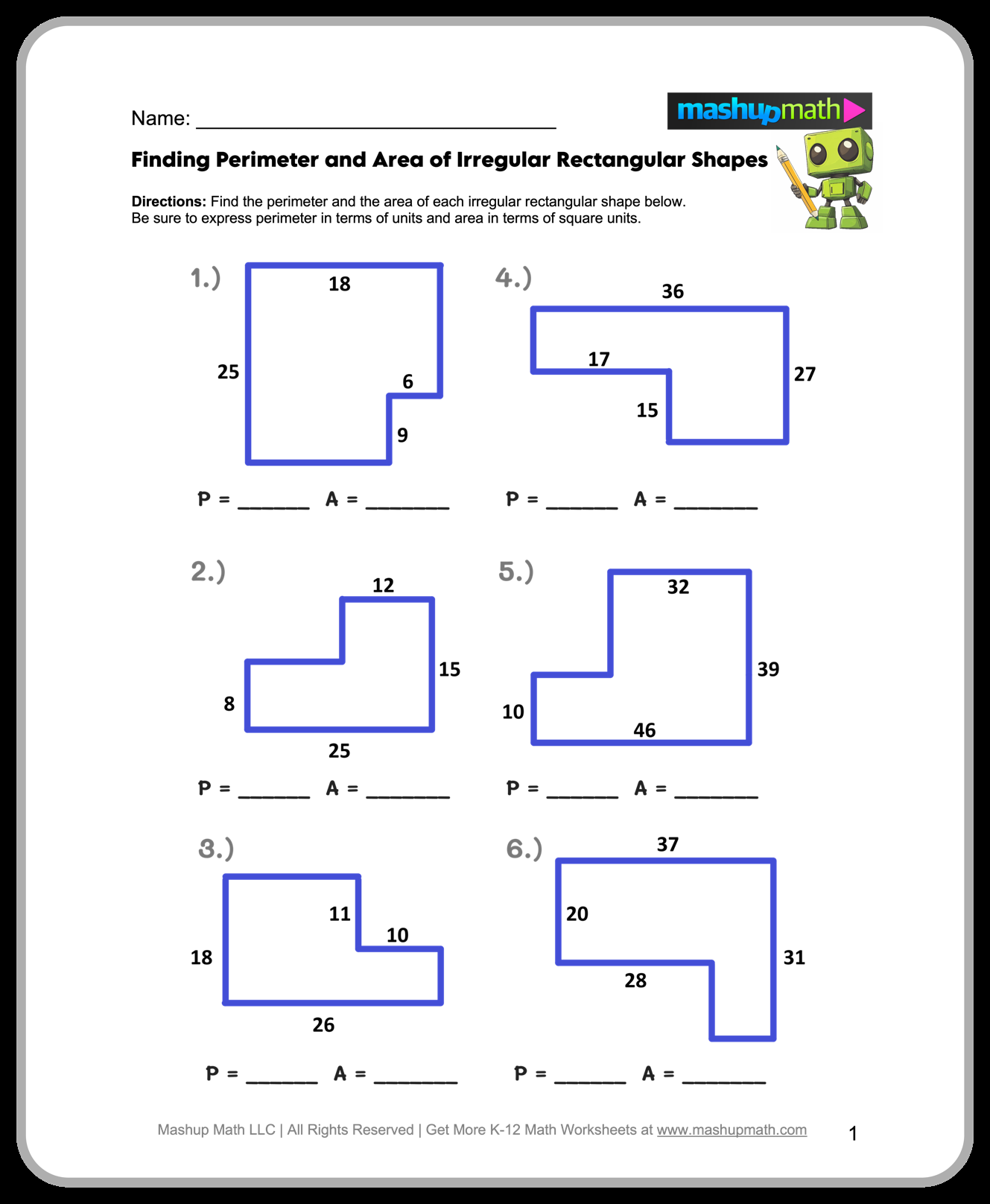Free 6th Grade Math Worksheets Printable W Answers Mashup Math 6th Grade Algebra Worksheets