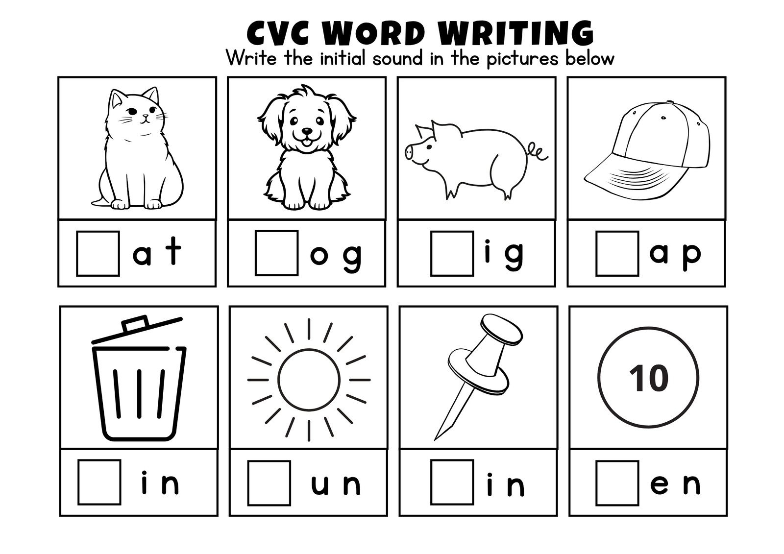 Free And Customizable Phonics Templates Free And Customizable Phonics Templates