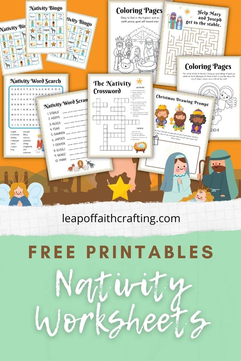 FREE Christmas Story Printables Activity Sheets Leap Of Faith Crafting Free Printable Christmas Sequencing Worksheets The Keeper Of The Memories