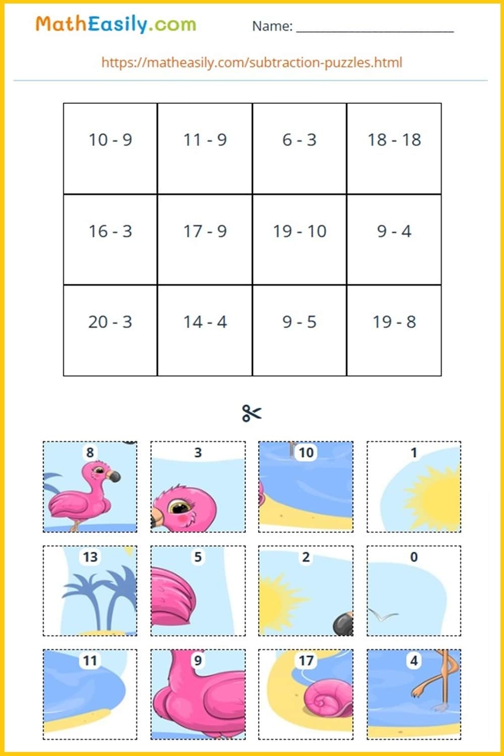 Preschool Math Worksheets Free Printable PDF For Kids