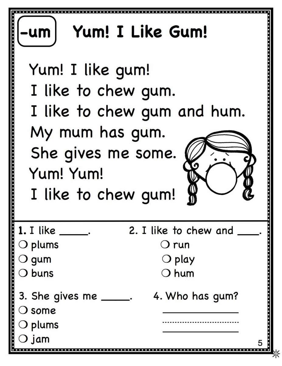 Free Free Printable 1st Grade Reading Worksheet Download Free Free Printable 1st Grade Reading Worksheet Png Images Free Worksheets On Clipart Library