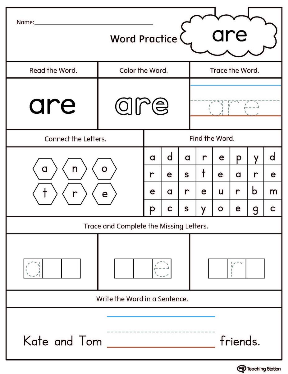 Boost Early Literacy Skills With Free Printable Sight Word Worksheets Sight Words He For Was On Are As With His They At List 2 Of 10 Sly Spoon