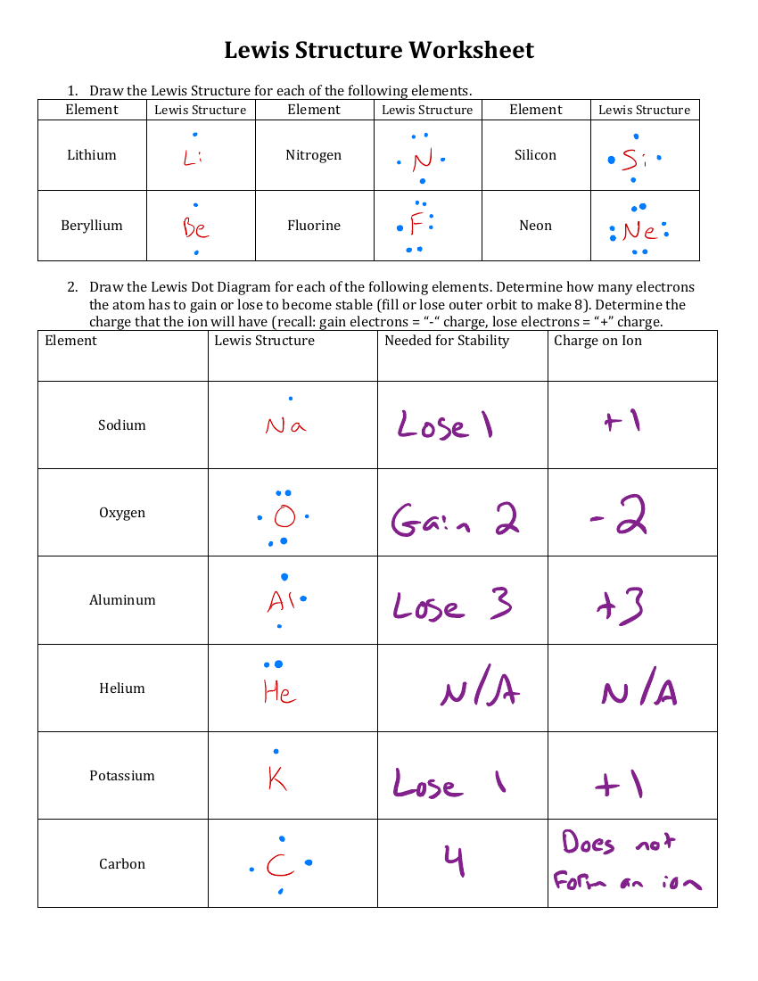 Free Lewis Dot Structure Worksheet With Answers Download Free Lewis Dot Structure Worksheet With Answers Png Images Free Worksheets On Clipart Library SOLUTION Chem 3a Ch 10 Lewis Dot Worksheet Studypool Worksheets Library