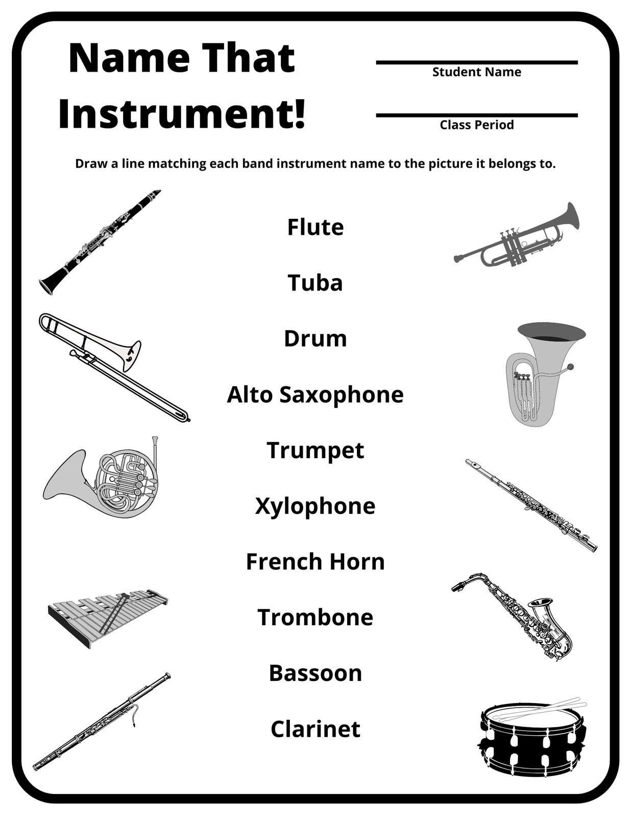 Free Music Worksheet Templates To Edit And Print Worksheets Library