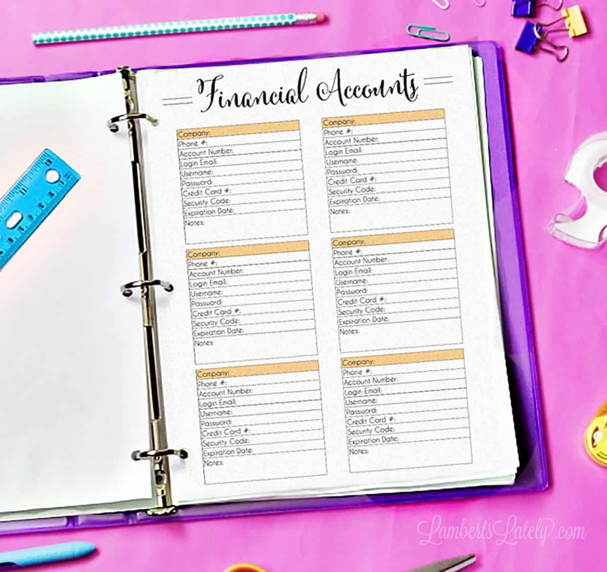 Free Printable Budget Planner Lamberts Lately Printable Budget Planner Finance Binder Update All About Planners