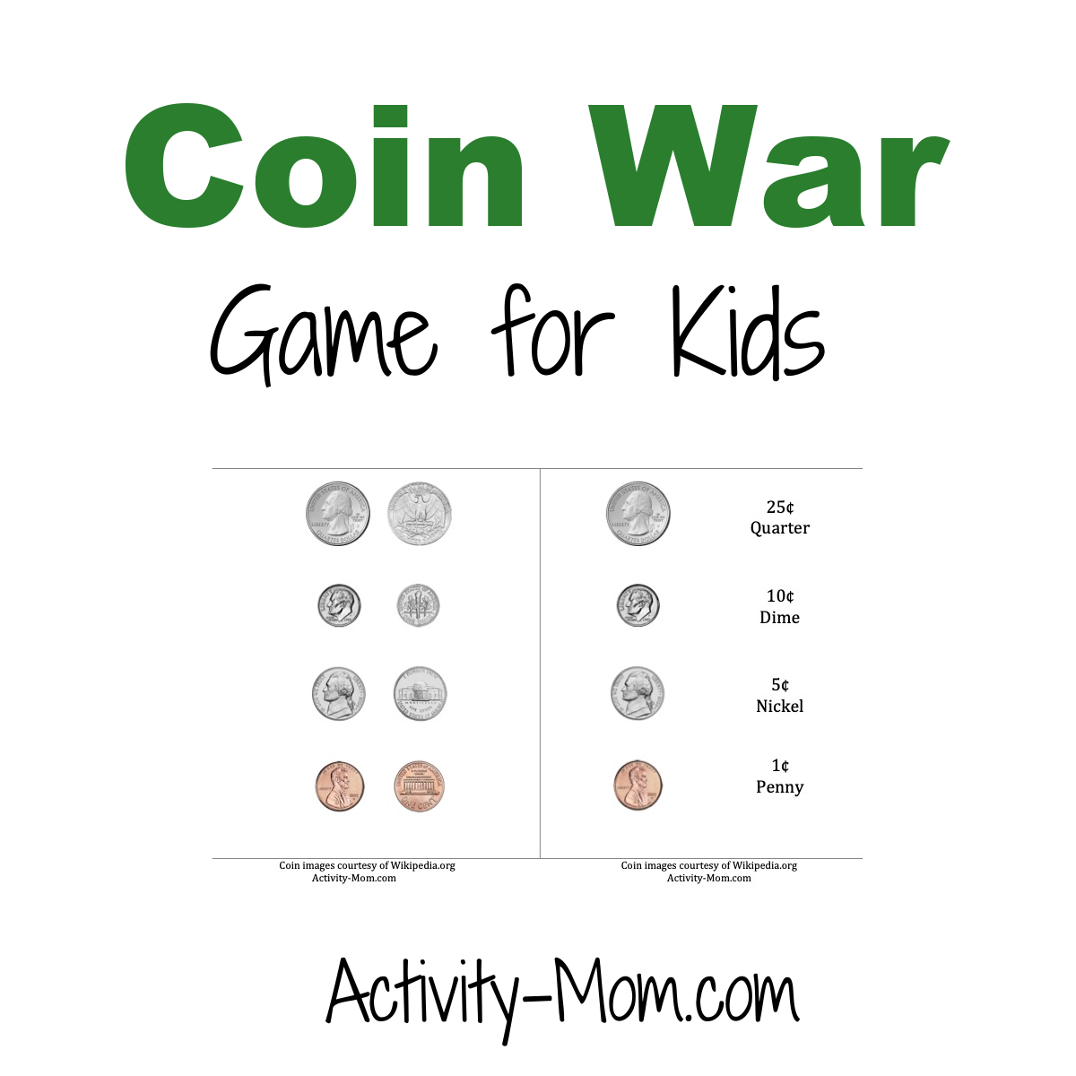 Free Printable Coin Worksheets The Activity Mom Free Printable Coin Worksheets The Activity Mom