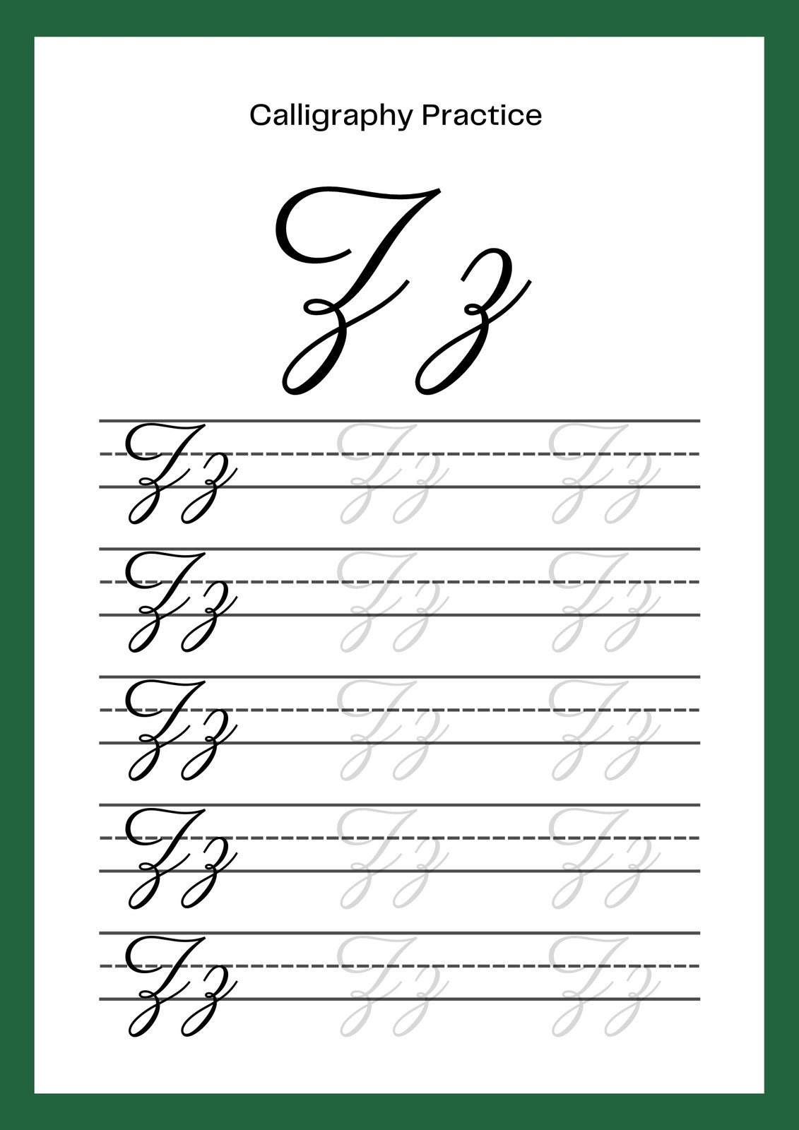 Printable Cursive Handwriting Worksheets Practice Letters Free Printables Lettering SVG Files Tools Apps