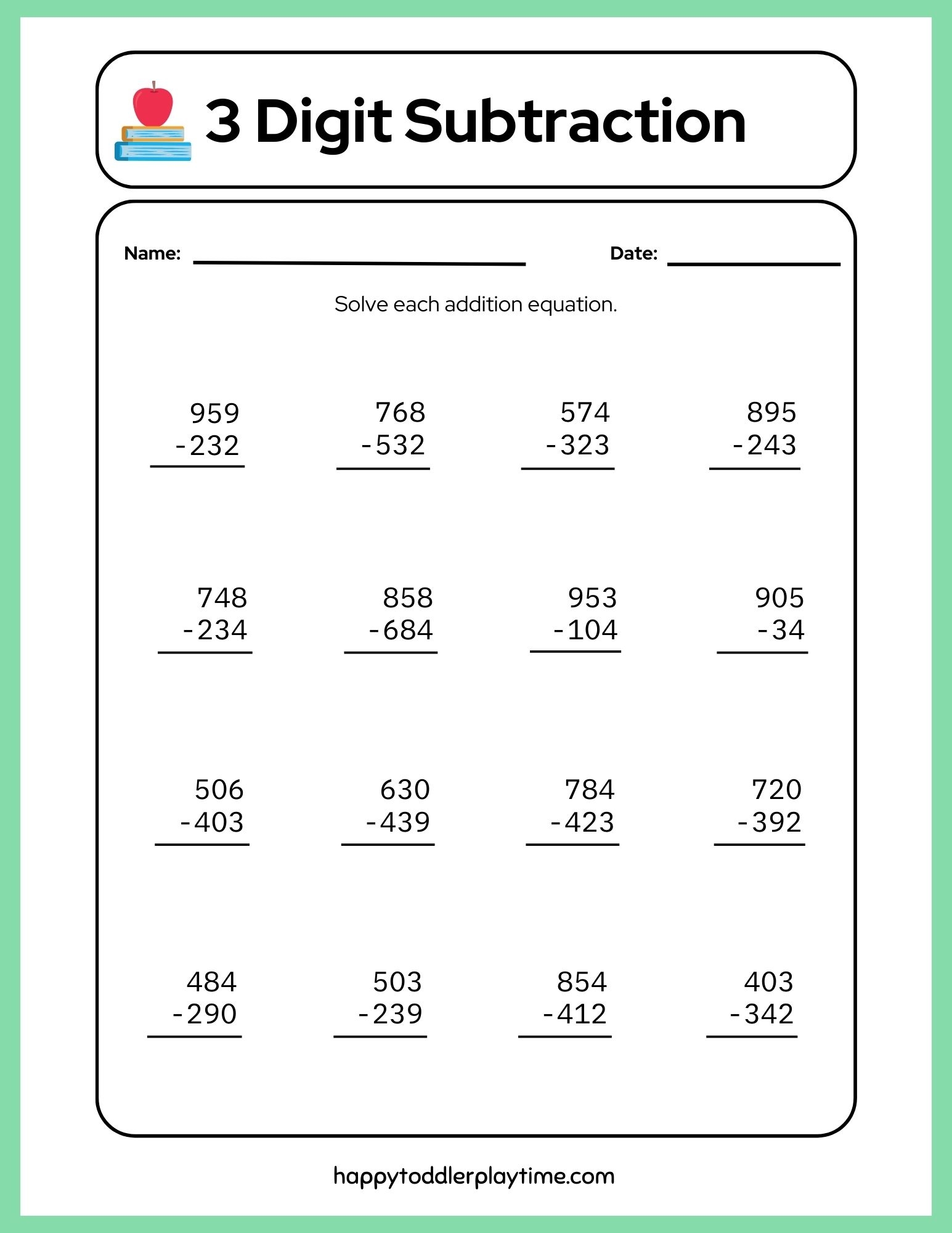 Free Printable Math Worksheets For Grade 4 Happy Toddler Playtime Grade 4 Multiplication Worksheets