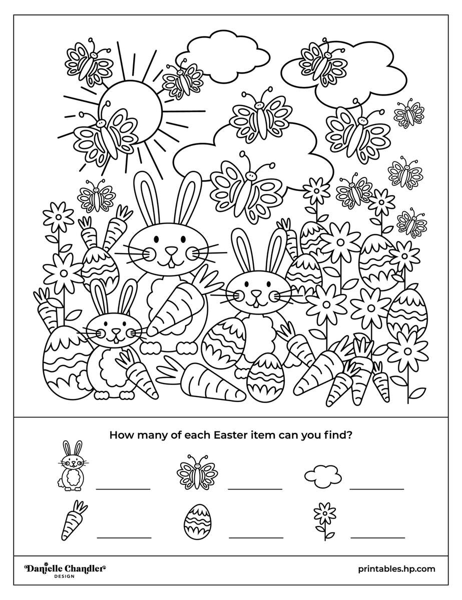 Games Puzzles Pin The Tail On The Bunny Printables Free Coloring Pages Learning Worksheets HP Official Site
