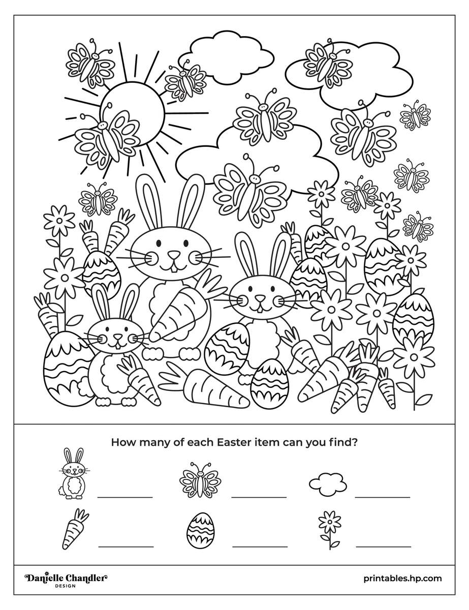 Games Puzzles Pin The Tail On The Bunny Printables Free Coloring Pages Learning Worksheets HP Official Site