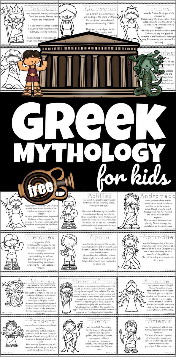 Greek Mythology Free PDF Download Learn Bright