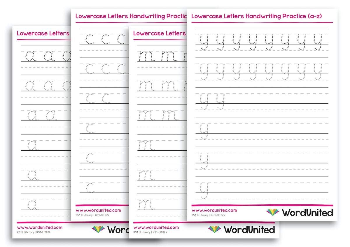 Letter Formation Worksheets WordUnited